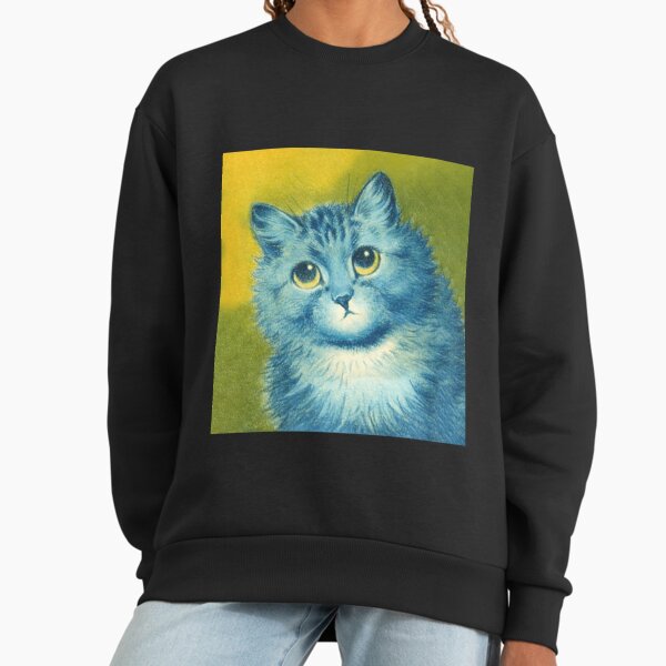 BLUE CAT Louis Wain Classic - Adult & Kids T-Shirts, Sweatshirts & Hoodies apparel design preview 1
