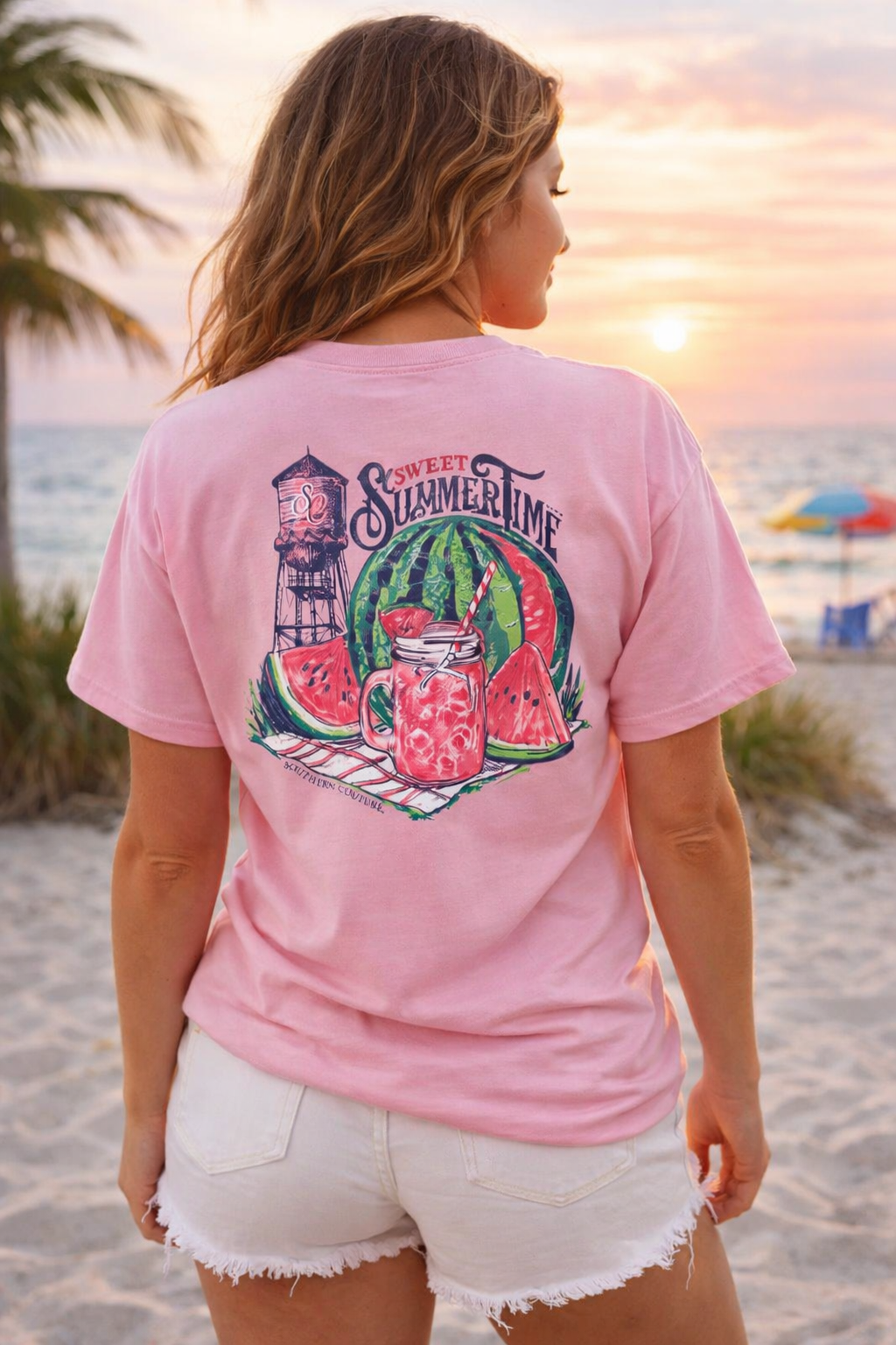 Southern Couture Classic Sweet Summertime - Adult & Kids T-Shirts, Sweatshirts & Hoodies apparel design preview 1