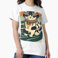Cat Ukio-e - Adult & Kids T-Shirts, Sweatshirts & Hoodies apparel design preview 1
