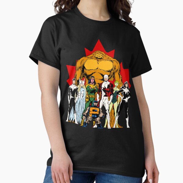 Alpha Flight Canadian mutant team - Adult & Kids T-Shirts, Sweatshirts & Hoodies apparel design preview 1