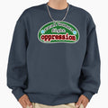 Real women fight oppression, green background - Adult & Kids T-Shirts, Sweatshirts & Hoodies apparel design preview 1