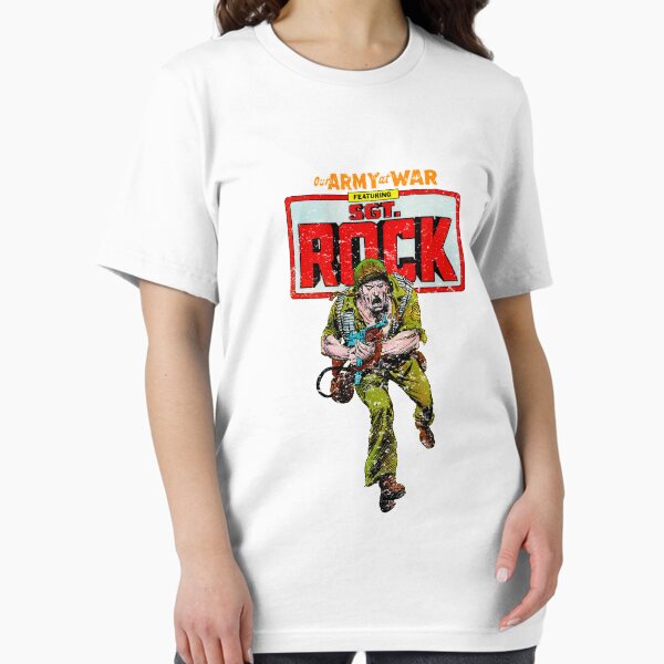 Justice League Sgt. Rock Cover - Adult & Kids T-Shirts, Sweatshirts & Hoodies apparel design preview 1