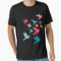 Origami Paper Crane Japanese Culture Art - Adult & Kids T-Shirts, Sweatshirts & Hoodies apparel design preview 1