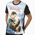 It's a Wonderful Life scene Graphic - Adult & Kids T-Shirts, Sweatshirts & Hoodies apparel design preview 1