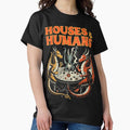 Houses And Humans Dragons Playing Dice Funny RPG - Adult & Kids T-Shirts, Sweatshirts & Hoodies apparel design preview 1