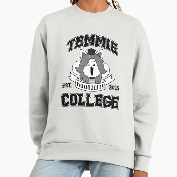 Temmie College - Adult & Kids T-Shirts, Sweatshirts & Hoodies apparel design preview 1