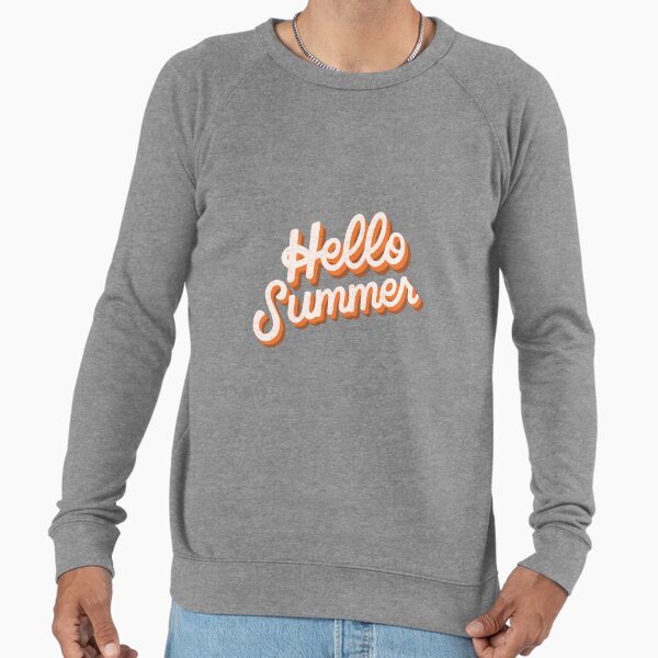 Hello summer Lightweight - Adult & Kids T-Shirts, Sweatshirts & Hoodies apparel design preview 1