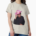Yee Haw! Sebastian Stan with Pink birthday Princess - Adult & Kids T-Shirts, Sweatshirts & Hoodies apparel design preview 1