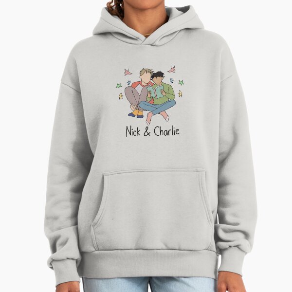 Heartstopper Nick Nelson and Charlie Spring reading a - Adult & Kids T-Shirts, Sweatshirts & Hoodies apparel design preview 1