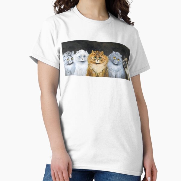 Louis Wain Five Cats - Adult & Kids T-Shirts, Sweatshirts & Hoodies apparel design preview 1