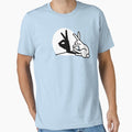 Funny Rabbit hand shadow puppets humor pop art - Adult & Kids T-Shirts, Sweatshirts & Hoodies apparel design preview 1