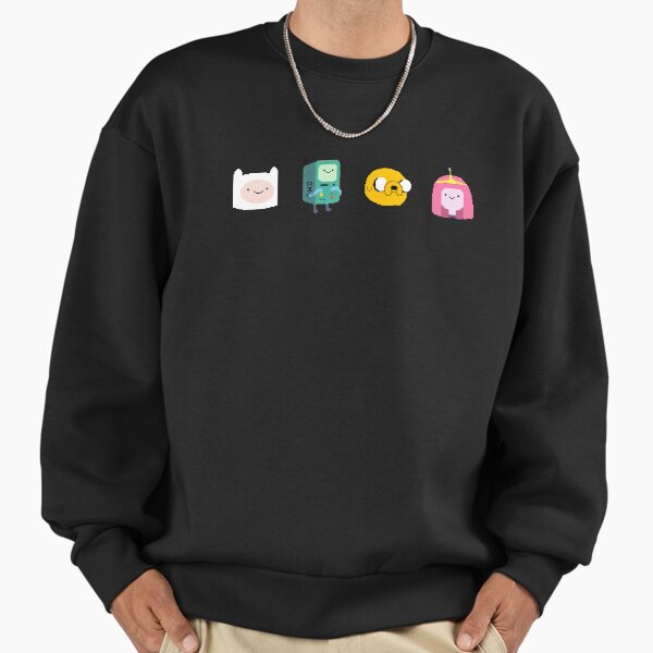 Adventure Time pixel pattern - Adult & Kids T-Shirts, Sweatshirts & Hoodies apparel design preview 1