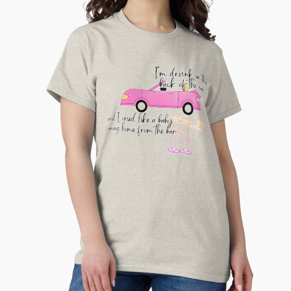 I'm drunk in the back of car - Adult & Kids T-Shirts, Sweatshirts & Hoodies apparel design preview 1