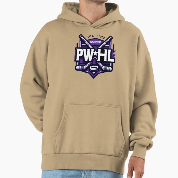 Ice Time Earned: PWHL - Adult & Kids T-Shirts, Sweatshirts & Hoodies apparel design preview 1