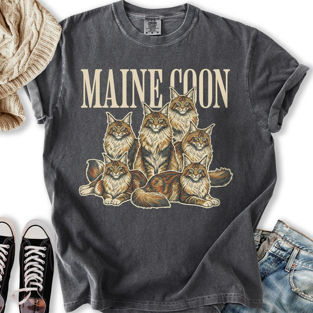 Maine Coon Vintage - Adult & Kids T-Shirts, Sweatshirts & Hoodies apparel design preview 1