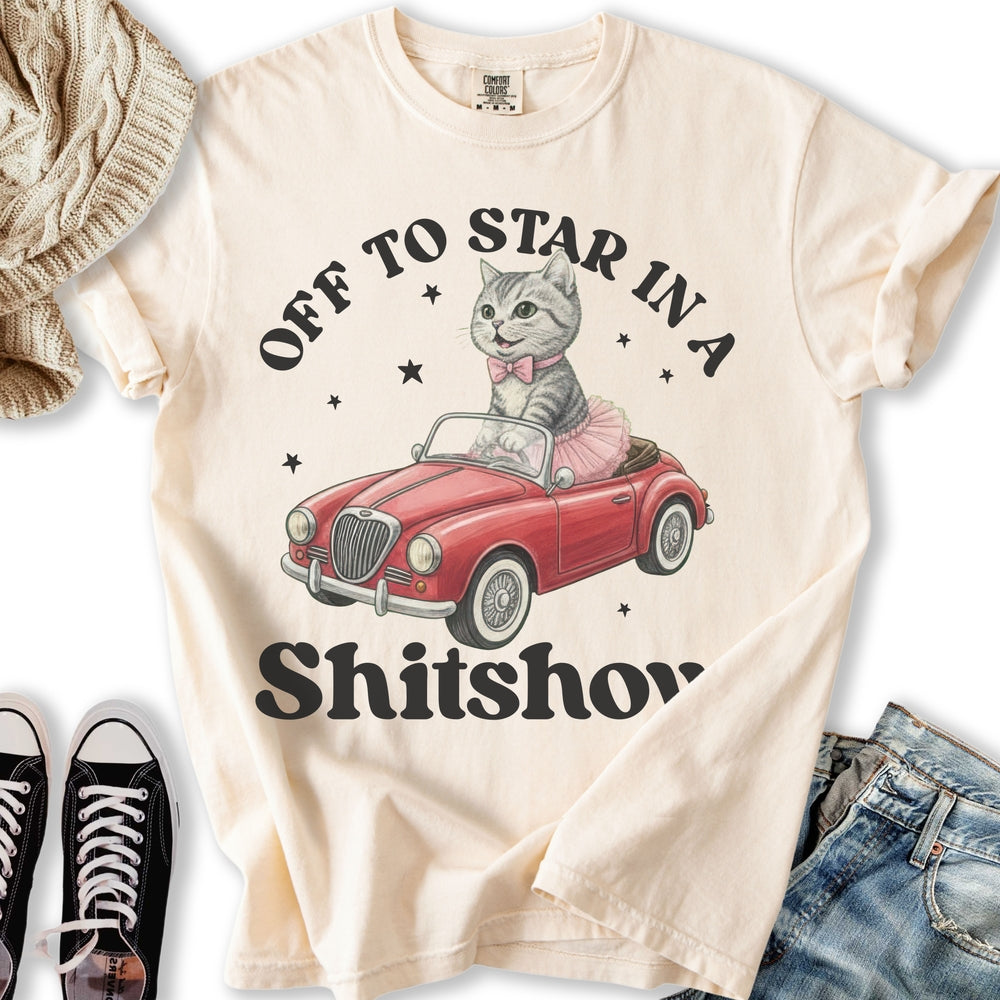 Shitshow Cat - Adult & Kids T-Shirts, Sweatshirts & Hoodies apparel design preview 1