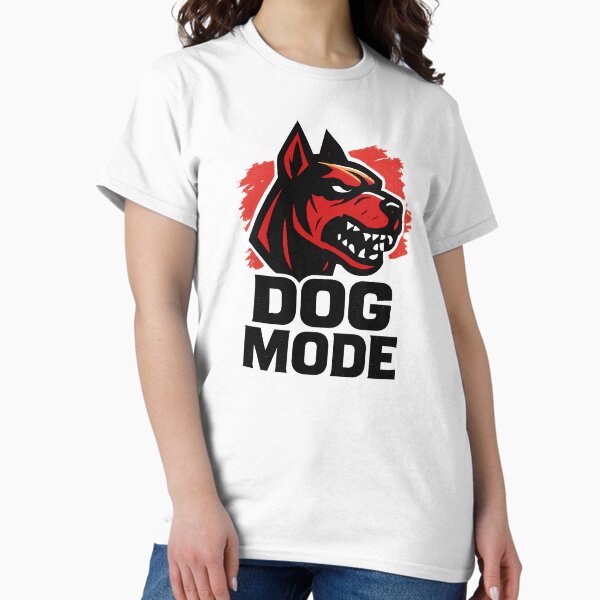 Dog Mode Aggressive Guard Graphic Design - Adult & Kids T-Shirts, Sweatshirts & Hoodies apparel design preview 1