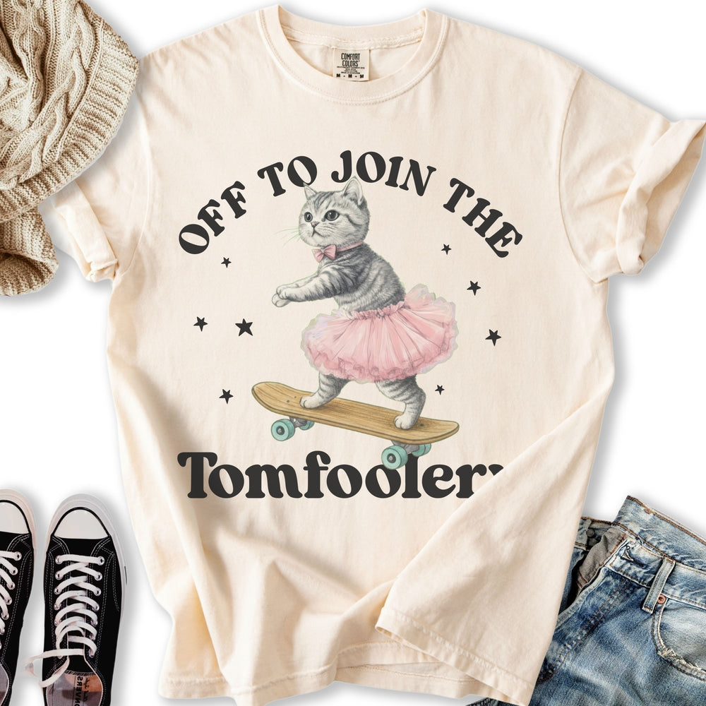 Tomfoolery Cat - Adult & Kids T-Shirts, Sweatshirts & Hoodies apparel design preview 1