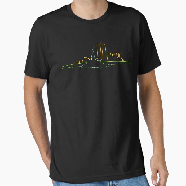 Escape from New York NYC Skyline - Adult & Kids T-Shirts, Sweatshirts & Hoodies apparel design preview 1