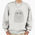 Abstract Hawk Essence: Intricate Line Art - Adult & Kids T-Shirts, Sweatshirts & Hoodies apparel design preview 1