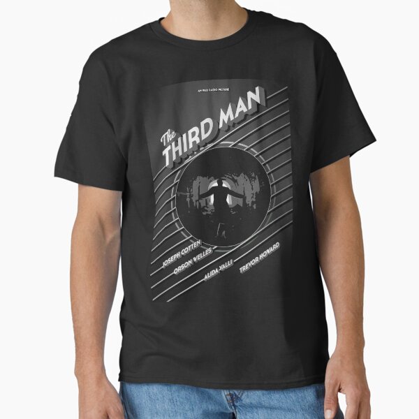 The Third man Movie poster - Adult & Kids T-Shirts, Sweatshirts & Hoodies apparel design preview 1