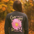 Girlie Girl Originals Grow Through Breast Cancer - Adult & Kids T-Shirts, Sweatshirts & Hoodies apparel design preview 1