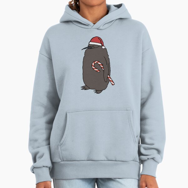 Christmas Pesto Penguin Candy Cane Santa Hat - Adult & Kids T-Shirts, Sweatshirts & Hoodies apparel design preview 1