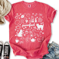 Puurfect Cat Doodle - Adult & Kids T-Shirts, Sweatshirts & Hoodies apparel design preview 1