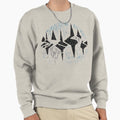 Diamonds Bark Round Abstract design - Adult & Kids T-Shirts, Sweatshirts & Hoodies apparel design preview 1
