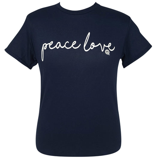 Girlie Girl Originals Peace Love - Adult & Kids T-Shirts, Sweatshirts & Hoodies apparel design preview 2