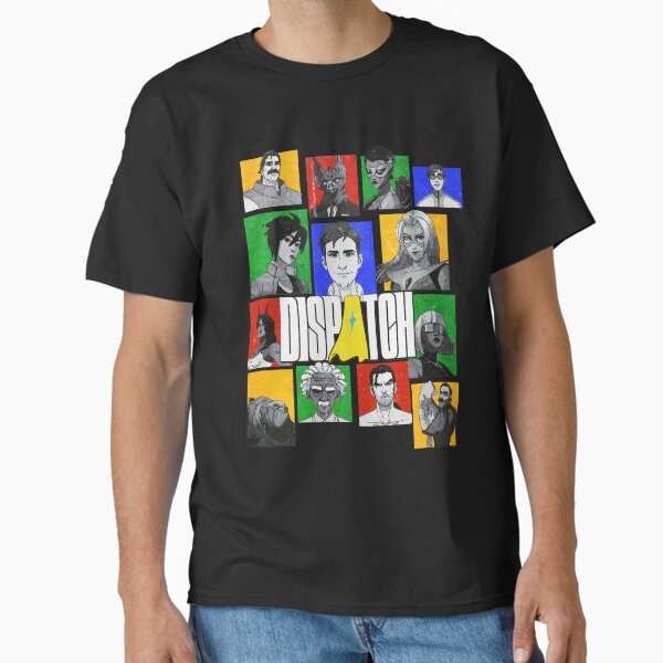 Dispatch game collage - Adult & Kids T-Shirts, Sweatshirts & Hoodies apparel design preview 1