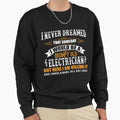 Grumpy Old Electrician Funny - Adult & Kids T-Shirts, Sweatshirts & Hoodies apparel design preview 1