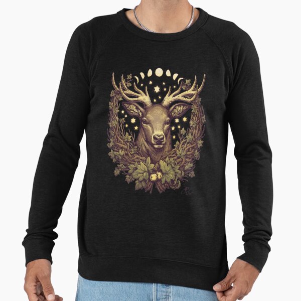 CERNUNNOS STAG Lightweight - Adult & Kids T-Shirts, Sweatshirts & Hoodies apparel design preview 1