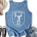 Lift Heavy Nap Hard Tank - Adult & Kids T-Shirts, Sweatshirts & Hoodies apparel design preview 1