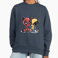 Cat-pool and Cat-verine - Adult & Kids T-Shirts, Sweatshirts & Hoodies apparel design preview 1