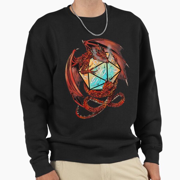 Red Dragon Dice - Adult & Kids T-Shirts, Sweatshirts & Hoodies apparel design preview 1