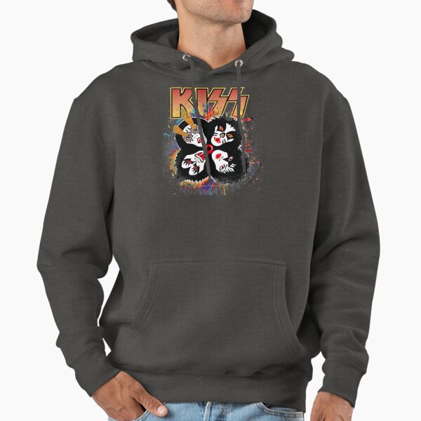KISS the Band Rock and Roll Over Splash Logo - Adult & Kids T-Shirts, Sweatshirts & Hoodies apparel design preview 1