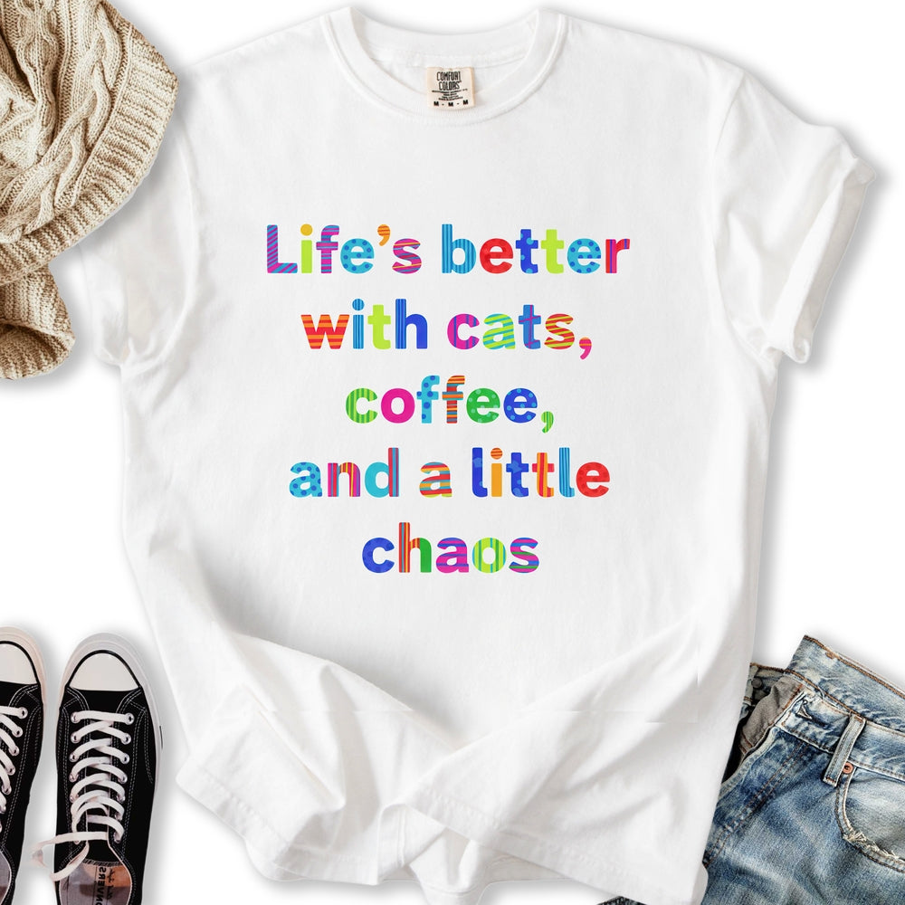 Cats and Chaos - Adult & Kids T-Shirts, Sweatshirts & Hoodies apparel design preview 2