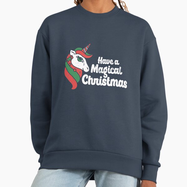 Have a magical Christmas Unicorn - Adult & Kids T-Shirts, Sweatshirts & Hoodies apparel design preview 1