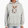 Cute welsh corgi dog illustration - Adult & Kids T-Shirts, Sweatshirts & Hoodies apparel design preview 1
