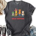 Silly Kitties - Adult & Kids T-Shirts, Sweatshirts & Hoodies apparel design preview 1