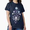 Watercolor Single Haunted Mansion Wallpaper - Adult & Kids T-Shirts, Sweatshirts & Hoodies apparel design preview 1