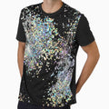 Black and Multicolor Sequins Faux Graphic - Adult & Kids T-Shirts, Sweatshirts & Hoodies apparel design preview 1