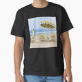 Neil Young On the Beach Album Cover Art Clic - Adult & Kids T-Shirts, Sweatshirts & Hoodies apparel design preview 1