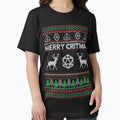 Merry Critmas DND Ugly Sweater - Adult & Kids T-Shirts, Sweatshirts & Hoodies apparel design preview 1