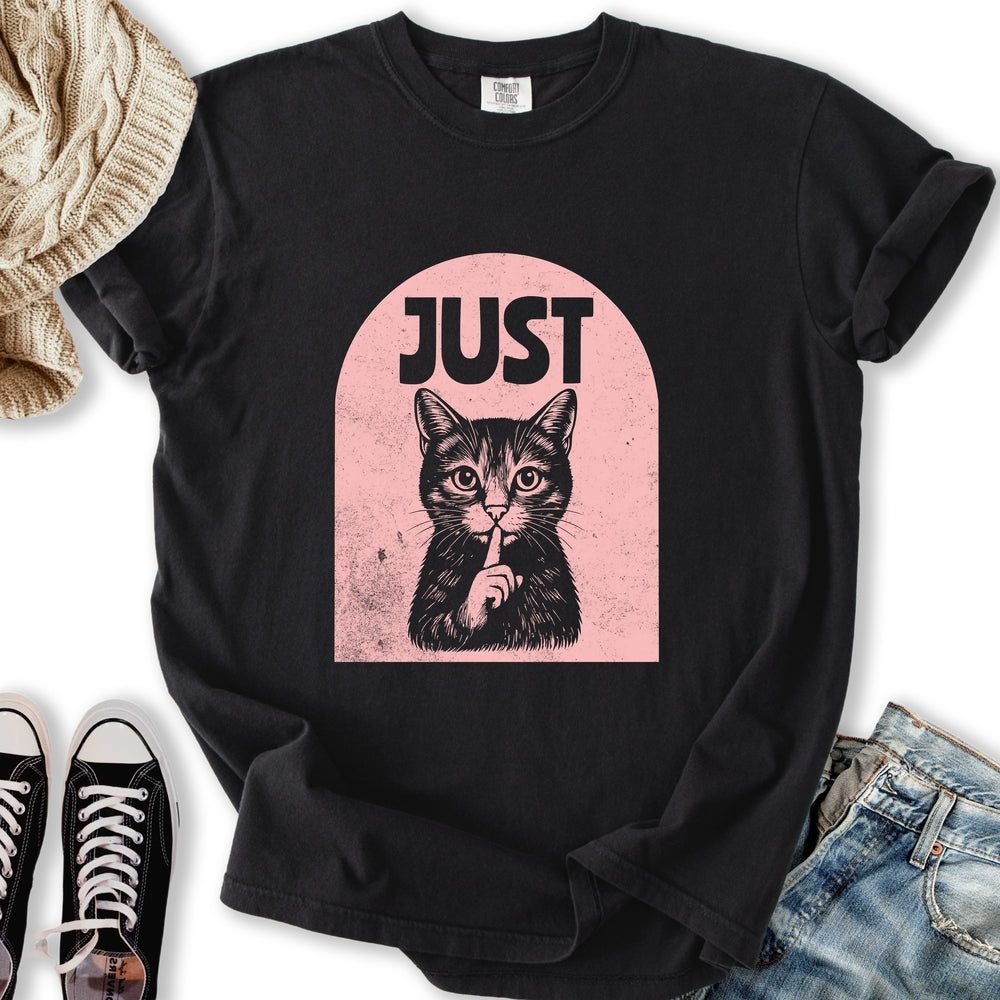 Just Shhh - Adult & Kids T-Shirts, Sweatshirts & Hoodies apparel design preview 2