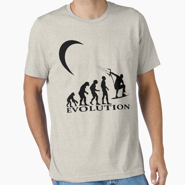 Kitesurfen evolution - Adult & Kids T-Shirts, Sweatshirts & Hoodies apparel design preview 1