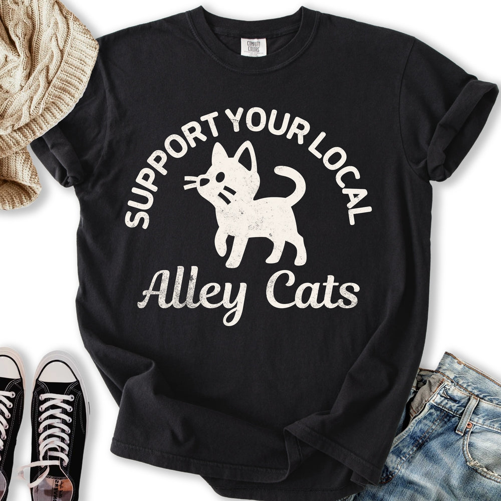 Alley Cats - Adult & Kids T-Shirts, Sweatshirts & Hoodies apparel design preview 1