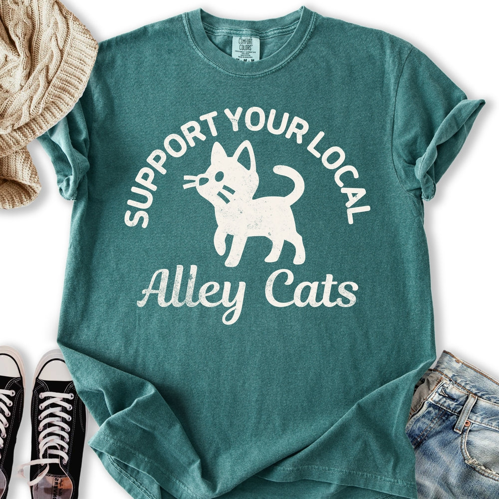 Alley Cats - Adult & Kids T-Shirts, Sweatshirts & Hoodies apparel design preview 2