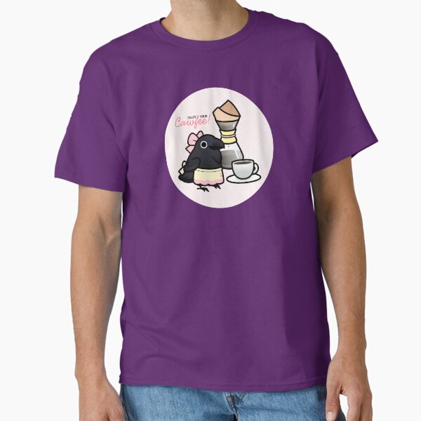 Cawfee Raven - Adult & Kids T-Shirts, Sweatshirts & Hoodies apparel design preview 1
